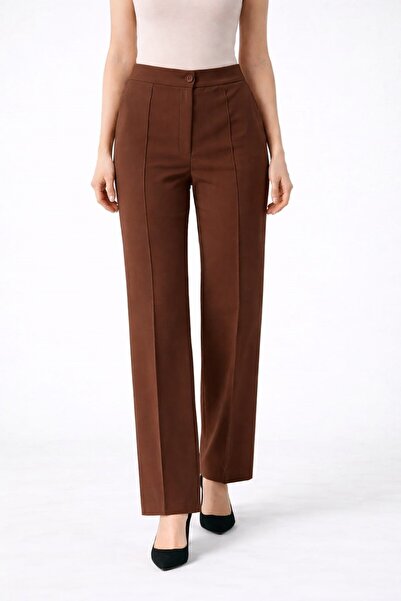 MODA ADEN Women&Kids Pants with Front Seam Detail
