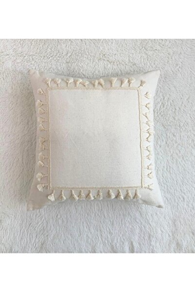 oiphome Κάλυμμα μαξιλαριού Bohemian, λινό, διακοσμητικό, 43x43, υπέροχο