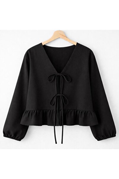 CNG MODA Λιτό πουκάμισο - Μαύρο - Casual