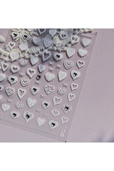 Choice1 1pcs 1pcs 5D Sweet Love Lace Jewelry Stickers For Nails Nail Art Luxu...