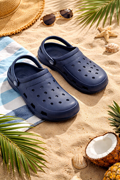 GEZER Mules - Ναυτικό μπλε - Casual