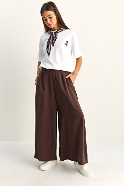 Bianco Lucci Παντελόνι - Καφέ - Skort