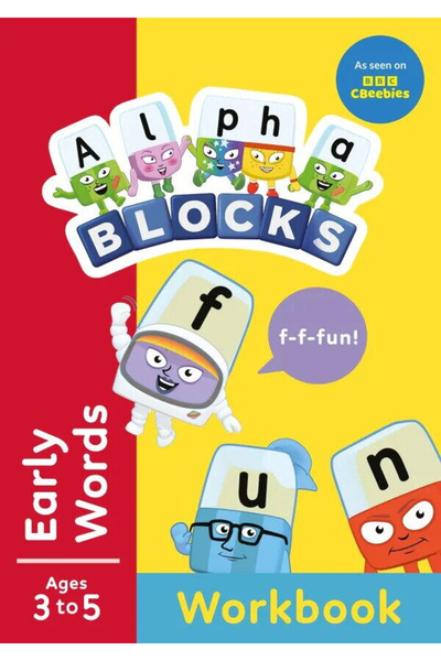 Alphablocks Carte cu activitati - Primele cuvinte