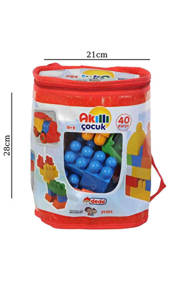 KESKİN SOUND Smart Child with Backpack 40 Pieces