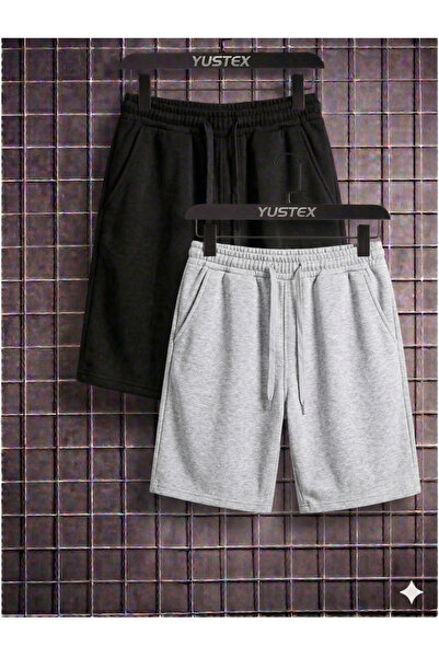 CAONNES Σορτς - Πολύχρωμο - Υψηλή μέση