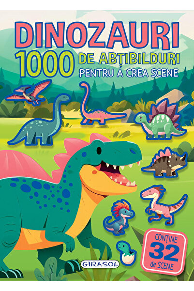 GIRASOL 1000 de abtibilduri - Dinozauri