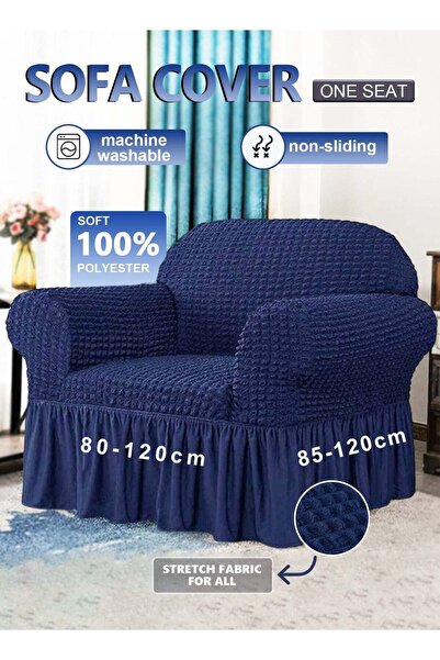 Arabest Elastic Sofa Cover with Skirt,Stretch Furniture Protector,Washable So...