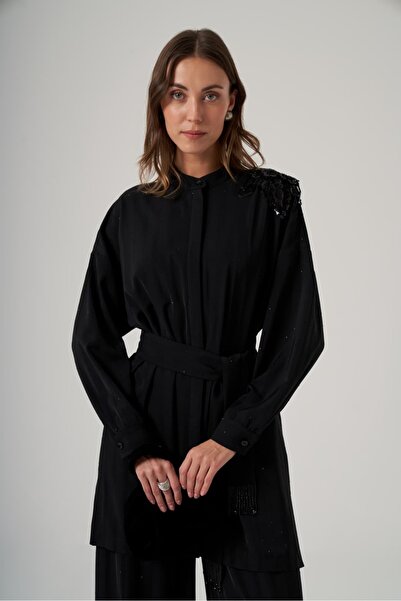 Nuss 1056 طقم بنطلون لامع