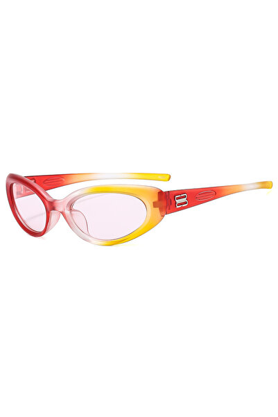 Choice4 C7 Vintage Small Oval Colour Y2K Sunglasses For Women New Fashion Bra...