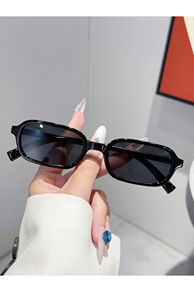 Choice8 C7Black 1PC/4Pcs Fashionable Mixed Glasses Set, Oval Glasses, Chic Bl...