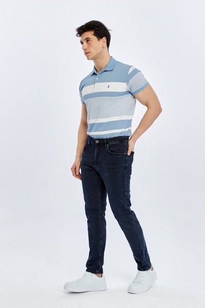 Loft Ricardo Men's Jean Pants Lf2043530 Blue Black Wash