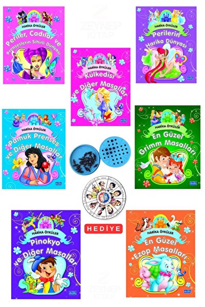 Parıltı Yayınları Harika Öyküler-7 Kitap Set-Solo Test Hediyeli