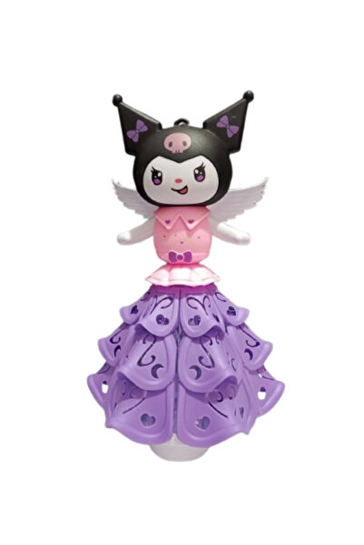 BİRAY Dans eden Kuromi Sesli Ve Işıklı 22 cm boyunda