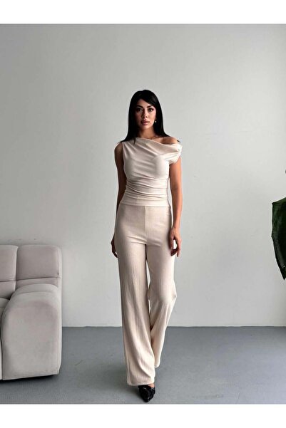 Shopping Shop Σετ δύο τεμαχίων - Κρέμα - Κανονικό μέγεθος