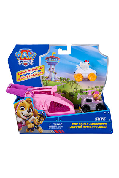 SPIN MASTERR Patrula catelusilor set figurina skye si vehicul cu lansator cop...