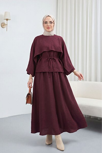 Modamorfo Σετ με hijab - Πολύχρωμο - Μακρύ