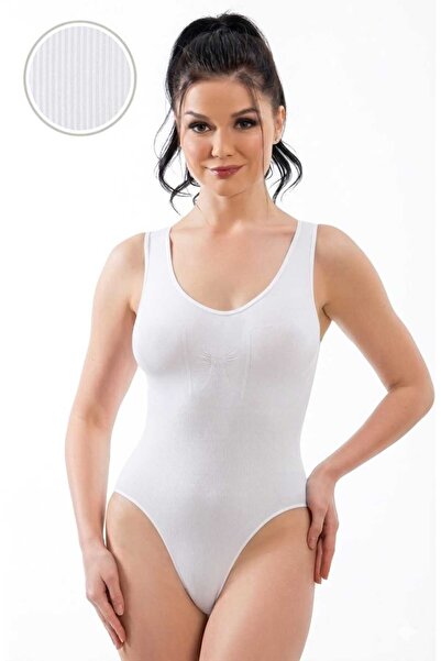 Funny Life Κορσέ σώματος χωρίς ραφές με πλέξη που συγκρατεί το ύφασμα