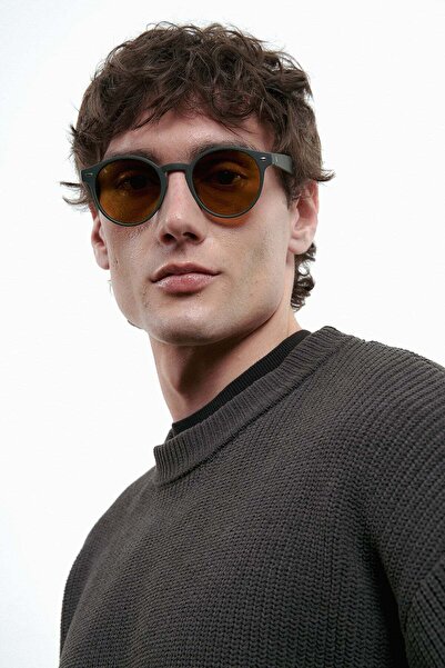 Bilge Karga Soren Matt Green Brown Men's Sunglasses