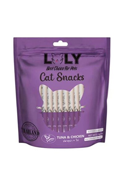 loly مكافآت لولي بالتونة والدجاج للقطط 50×15 جرام كيس