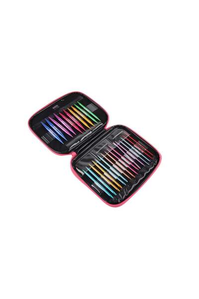 iğne izi Σετ Πολύχρωμα Μεταλλικά Σετ Βελόνες Πλεξίματος – Σετ Βελόνες Πλεξίμα...