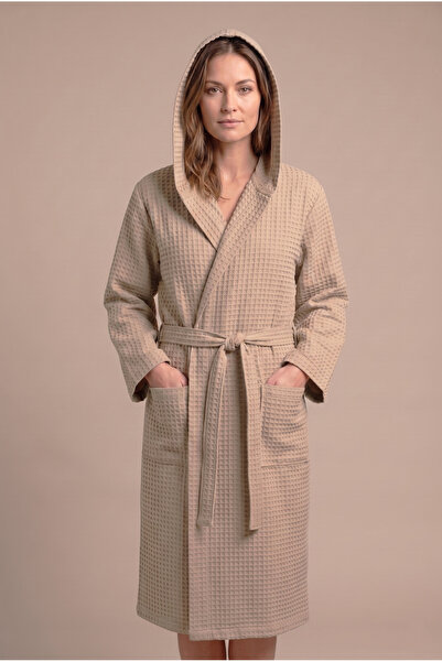 Motif Mağaza Μπουρνούζι - Μπεζ - Απλό