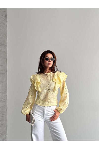 Shopping Shop Μπλούζα - Κίτρινο - Κανονική εφαρμογή