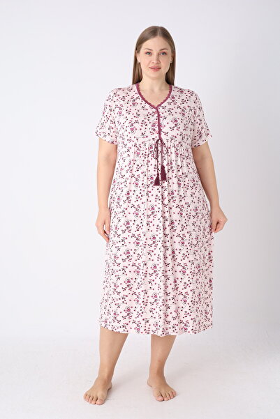 JENİKA Cămăși de noapte mărime Plus - Alb - Standard