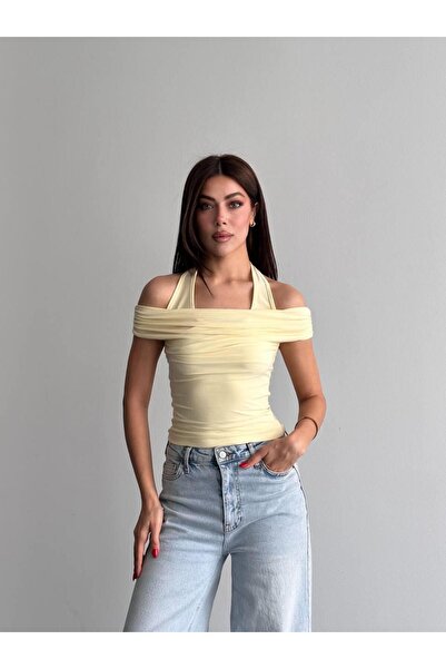 Shopping Shop Μπλούζα - Κίτρινο - Κανονική εφαρμογή