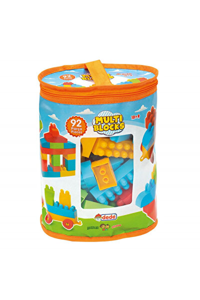 KESKİN SOUND Multi Blocks with Bag 92 Pieces
