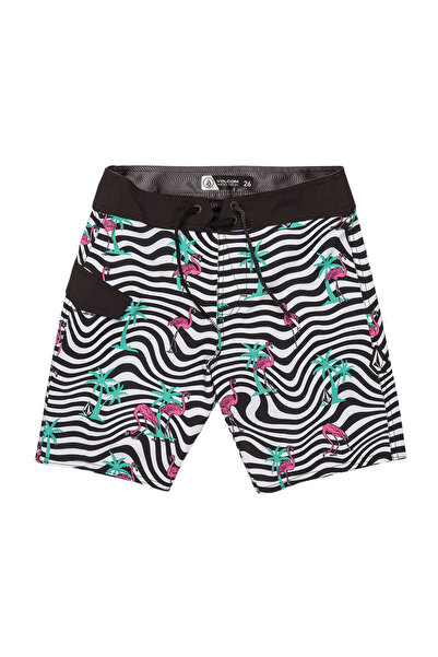 Volcom ΦΛΕΪΜΙΝΓΚΜΠΡΟΣ MOD K ΣΟΡΤΣ ΛΕΥΚΟ