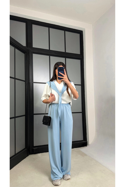 solena sln Σετ δύο τεμαχίων - Μπλε - Κανονικό μέγεθος