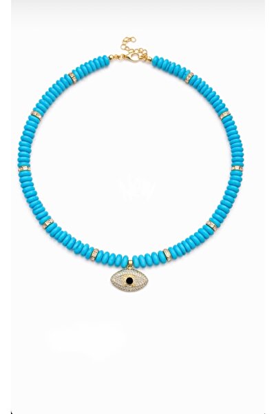 Rossetto Atelier Blue Eye Alin Necklace