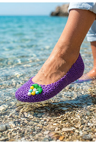 Deniz Terlik Γυναικεία κομψά παπούτσια παραλίας Deniz Havuz