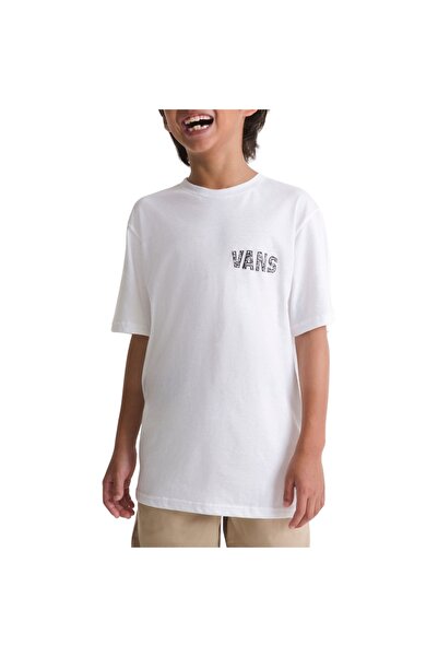 Vans ΑΓΩΝΙΣΤΙΚΕΣ ΦΛΑΜΕΣ Κ Τ-ΣΕΡΤ ΛΕΥΚΟ