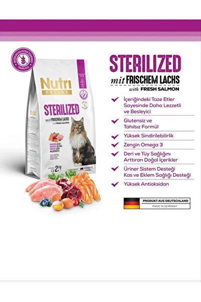 Nutri Feline Sterilized 2kg