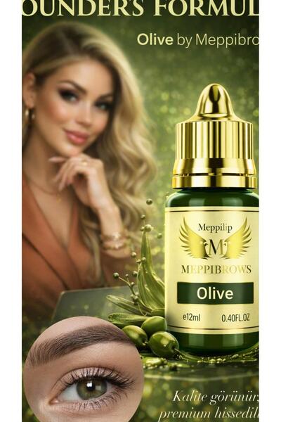 MeppiBrows Kalıcı Makyaj Nötrleme Pigmenti Olive