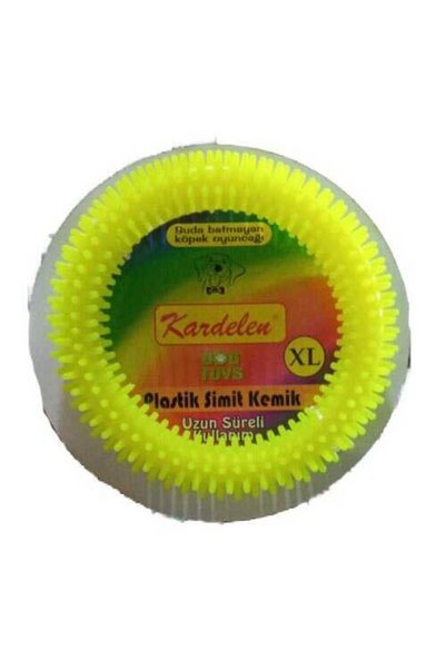 Little Friends Kardelen Plastic Simit Bone XL Size Multi-Colored