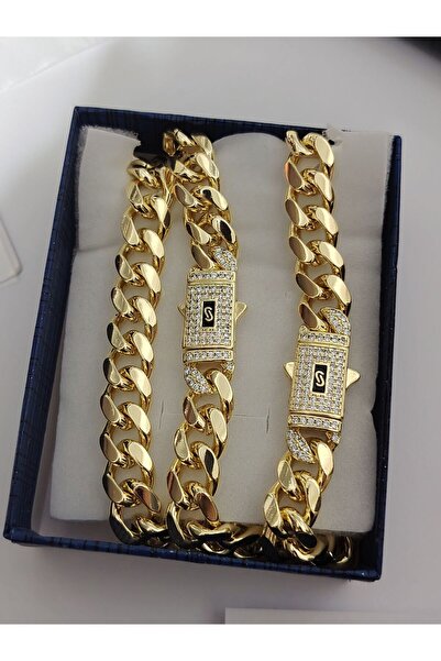 OEM Κολιέ από ατσάλι - Χρυσαφί