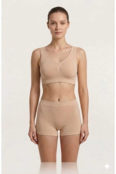 Funny Life Σετ Μπουστιέρα και Μποξεράκι χωρίς ραφές