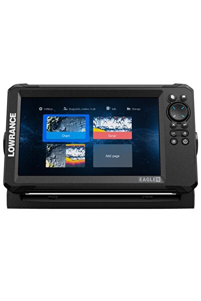 Lowrance Eagle 9 Balık Bulucu GPS 50/200 Türkçe Menü