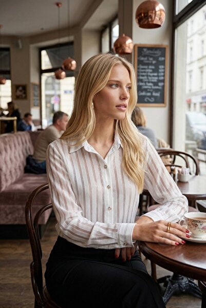 armonika Πουκάμισο - Λευκό - Επιχείρηση