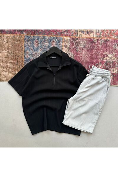 one2tex Men's Ottoman Fabric Top and Bottom Set