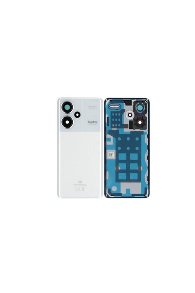 OEM Xiaomi Redmi Note 13 Pro Plus 5G Arka Kapak Kamera Camlı - Beyaz