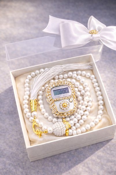 Bripurga Gift Stone Zikirmatik & Prayer Beads Set |   Stylish & Elegant Special Series |   Gift Boxed