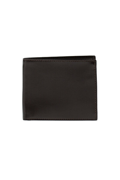 Abdullah Kiğılı Πορτοφόλι - Καφέ - Γνήσιο δέρμα