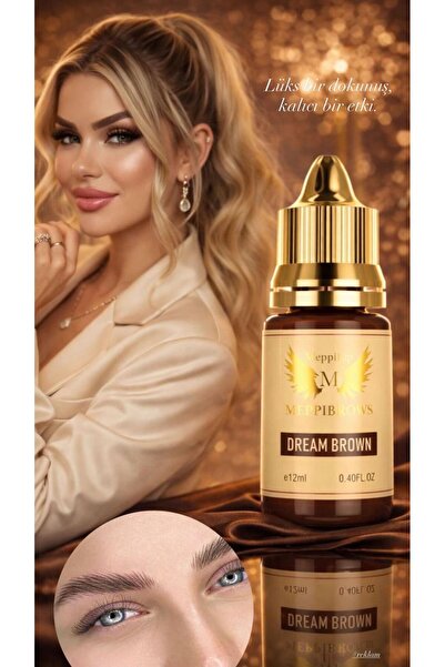 MeppiBrows Kalıcı Makyaj Kaş Pigmenti Dream Brown