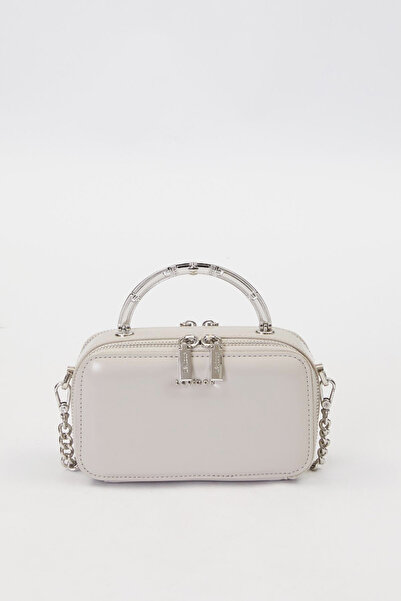 Lale Butik Τσάντα ώμου - Γκρι - Ψεύτικο δέρμα