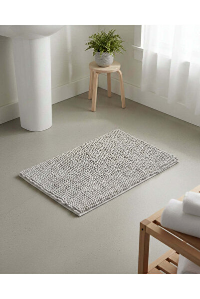 REDTAG Taupe Tiny Bobble Chenille Bathmat 50x80cm