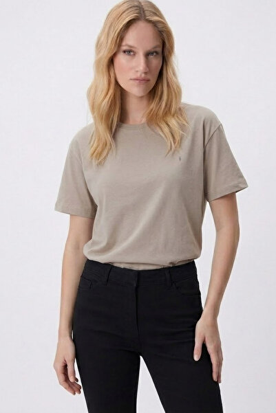 MATERIAL T-Shirt - Γκρι - Χαλαρό