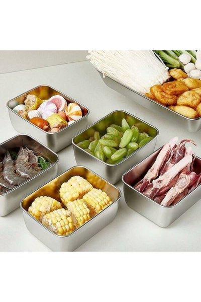 hediye bahçesi Stainless Steel Storage Container